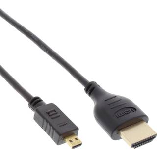 High Speed HDMI til mikro HDMI, sort | 30 cm