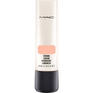 MAC Peachlite Strobe Cream - Hurtigglødende hudperfektor med grøn te, vitaminer og iriserende perlesglans til lys, ren og strålende hud