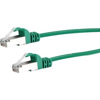 Schwaiger CKB6010 059 netværkskabel Grøn 1 m Cat6 SF/UTP (S-FTP)