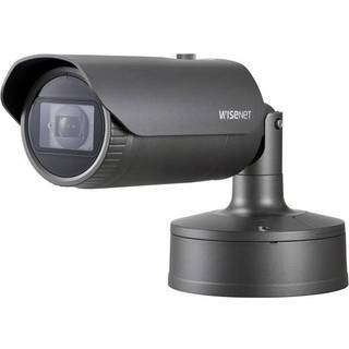 Hanwha Vision Kennzeichenkamera ANPR XNO-6080R/FNP Überwachungskamera mit 2 Megapixel Auflösung Bullet