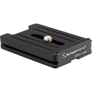 Sunwayfoto 62mm QR Plate DPG-62R ARCA/RRS Lever Clamp kompatibel Sunway