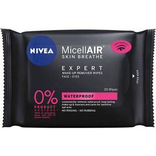 Nivea MicellAIR Expert Make-up Remover Waterproof Wipes (20 stk)