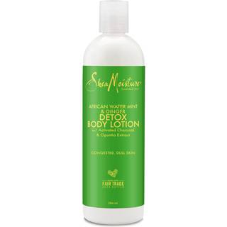 Shea moisture african water mint & ginger detox body lotion 384ml