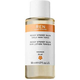 REN clean skincare ready steady glow aha lotion tonique 50ml