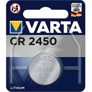 Varta CR2450 Knapcelle Batteri Lithium 3V 1 blister x 10 (10 batterier)