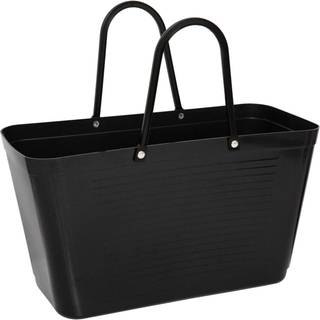 Hinza Taske Green Plastic L / Stjernehimmel - Picnickurve Bio-plast Sort - 51