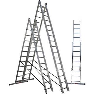 JUMBO kombistige 2-delt, 2 x 16 trin, 49 cm bred, 8 m - 41CS244