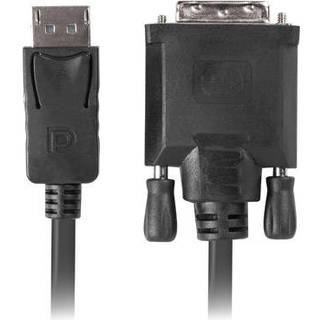 Lanberg Displayport til DVI-D Kabel 1.8 Meter