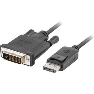 Lanberg Displayport til DVI-D Kabel 1 Meter