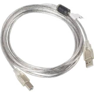 Lanberg USB-A til USB-B 2.0 Kabel Sort (3 Meter)