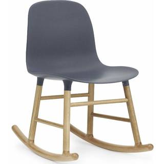 Normann Copenhagen Form stol red, ben i eg