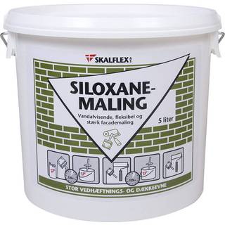 Skalflex Facademaling Siloxane - Hvid 5lt ✓ På lager - klar til levering og afhentning