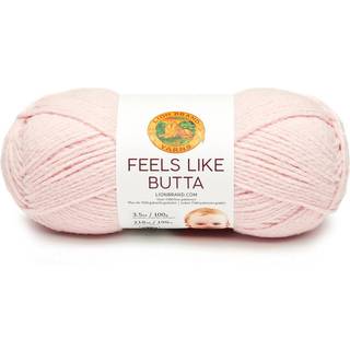 Lion Brand Yarn føles som Butta Yarn Cranberry