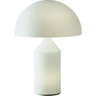 Oluce Atollo 236 Bordlampe 25 cm cm Opal