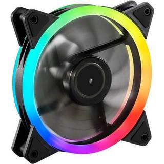 Sharkoon SHARK Blades PWM RGB - Kabinet køler - 120mm - Sort