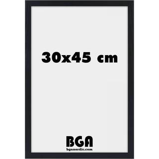 Ramme Stilren Sort 30x45 cm
