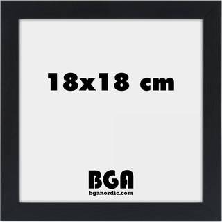 Ramme Stilren Hvid 18x18 cm