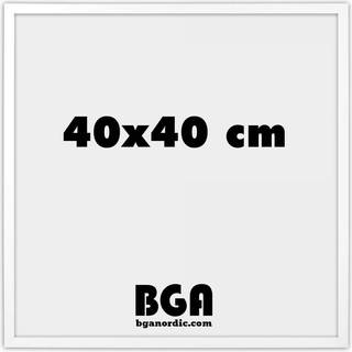 Ramme Stilren Sort 40x40 cm