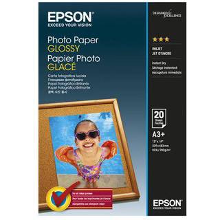 Epson Photo Paper Glossy 200g/m² - A3+ - 20 ark