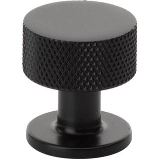 Beslag Design Crest knop, Ø26 mm, mat sort