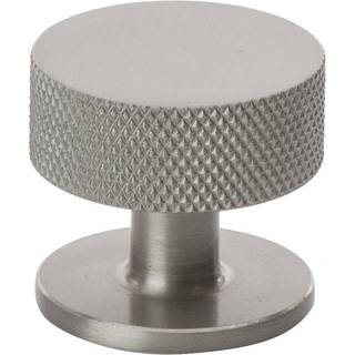 Beslag Design Crest knop, Ø32 mm, rustfrit stål look
