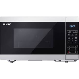 Sharp YC-MG81E-S mikrobølgeovn Grill mikroovn 28 L 900 W Sort, Grå