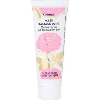 Korres Beauty Shots Damask Rose Ansigtsmaske til natten til træt hud 18 ml - 18 ml