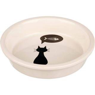 Trixie Ceramic Bowl cat 0.25 l/ø 13 cm white
