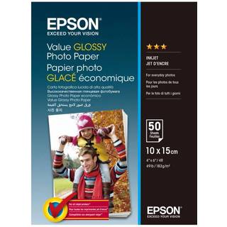 Epson Value Glossy Photo Paper 183 g/m2 - 10x15cm - 50 ark