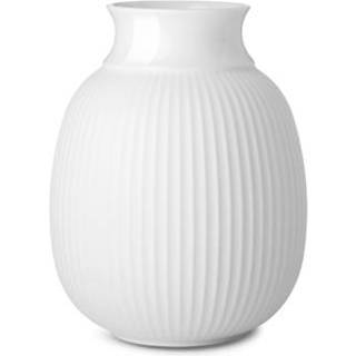 Lyngby Porcelæn Curve vase 12 cm hvid