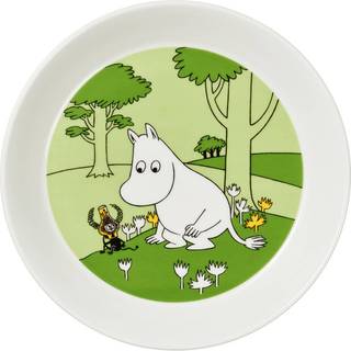 Moomin Arabia Mumitrolden tallerken Græsgrøn