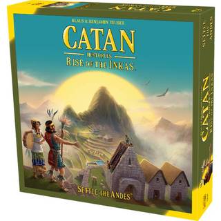 Catan Histories Rise of the Inkas Board Game | Strategispil | Eventyrspil | Familiespil for voksne og b?rn | Alder 12+ | 3-4 spillere | Gennemsni