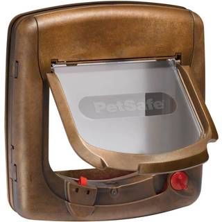Petsafe deluxe magnetic kattelem træfarvet