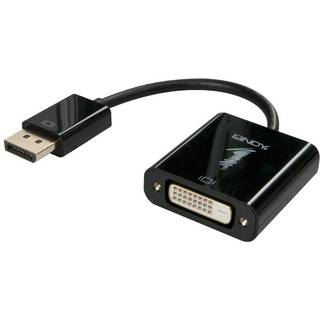 Lindy Displayport til DVI-D aktiv adapter | 0,2 meter | PRIS-MATCH