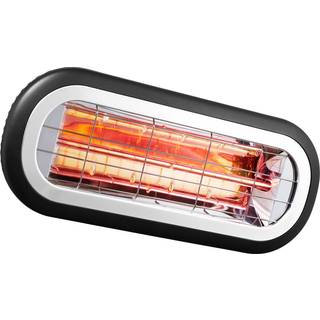 Wishco mini 1500 sort varmelampe dækker op til 14m2