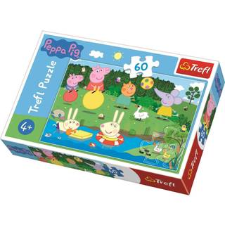 Trefl: Peppa Pig sommersjov puslespil med 60 brikker