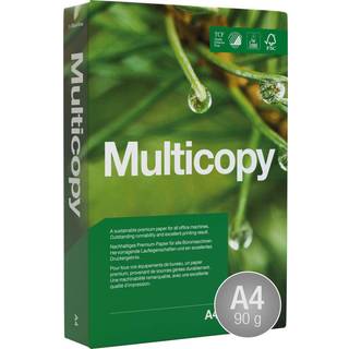 A4 MultiCopy 90 g/m² printerpapir og kopipapir - 500 ark pakke