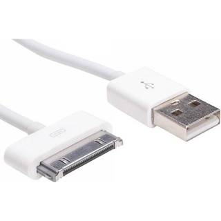 Laddningskabel 30-pin till iPad 1,2,3 / iPod / iPhone 3, 4 ,4s