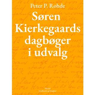 Søren Kierkegaards dagbøger i udvalg
