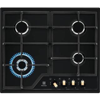 Electrolux EGS6436RK Black Built-in Gas 4 zone(s)