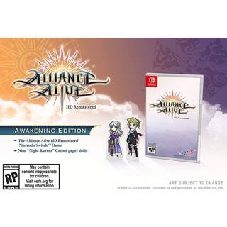 The Alliance Alive HD Remastered- Awakening Editition - Nintendo Switch - RPG