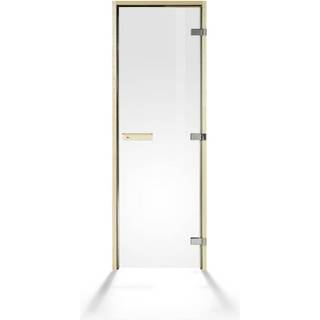 Tylö DGL Sauna dør Klart glas, asp 8x19 dm