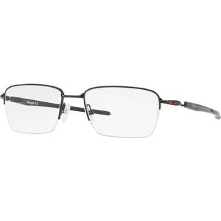 Oakley Mand OX5128 GAUGE 3.2 BLADE 512804 Optiske stel Titanium Sort Transparent Firkantet Normal