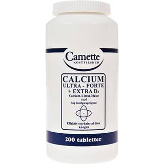 Camette Calcium Ultra Forte + Extra D3 - 200 tabletter