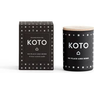 Skandinavisk Koto Scented Candle With Lid 200g - Duftlys Bøg Antracit - 20106