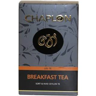 Chaplon Breakfast sort/hvid te Ø (15 breve)