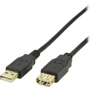 MICROCONNECT USB2.0  Extension A-A 5m M-F