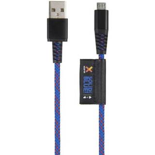 Longlife Micro-USB-kabel MFI 1m Blå