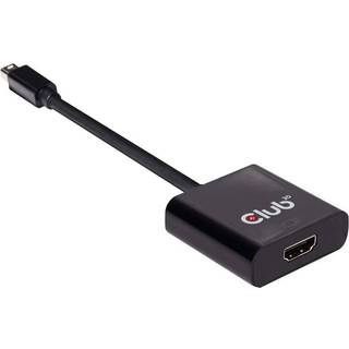 CLUB3D Mini DisplayPort 1.2 to HDMI 2.0 UHD Active Adapter