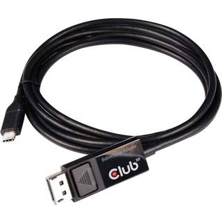 CLUB 3D USB C til displayport 8K60Hz Bidirectional HDR Support  1.8m